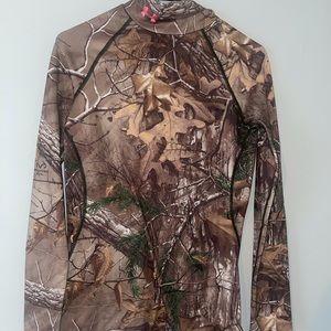 UA Under Armour Scent Control Cold Gear Longsleeve Real Tree